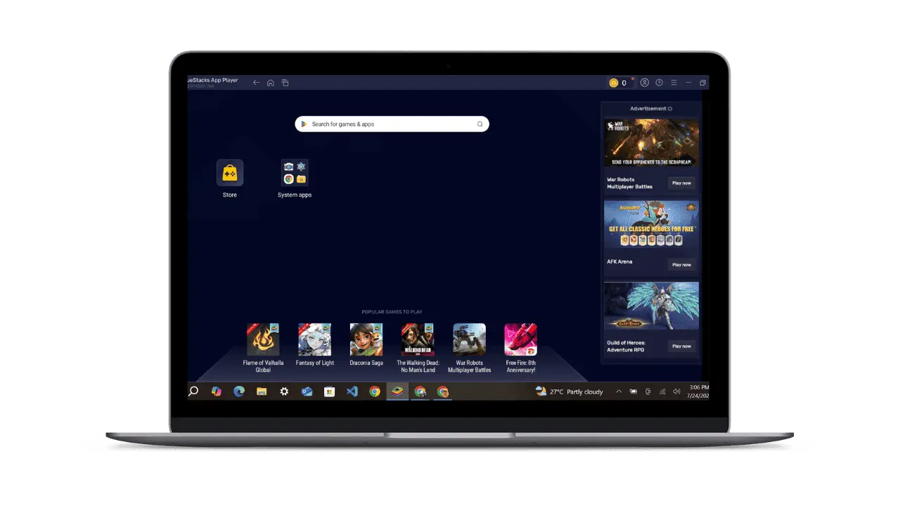 emulator download on PC